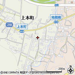 愛知県瀬戸市上本町492周辺の地図