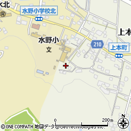 愛知県瀬戸市上本町20周辺の地図