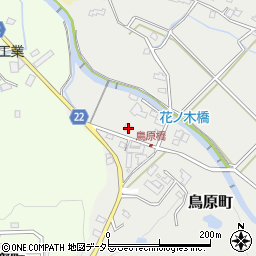 愛知県瀬戸市鳥原町96周辺の地図