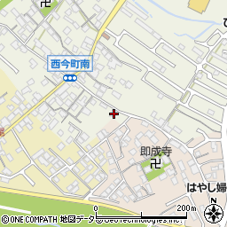 滋賀県彦根市西今町544周辺の地図