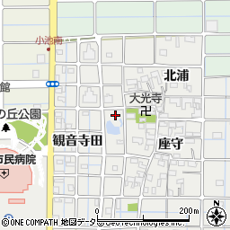 長束・梅公園トイレ周辺の地図