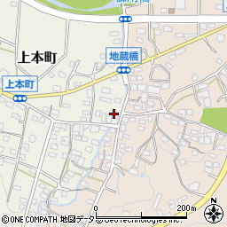 愛知県瀬戸市上本町442周辺の地図