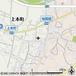 愛知県瀬戸市上本町425周辺の地図