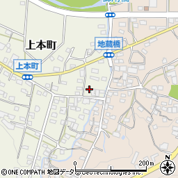 愛知県瀬戸市上本町425周辺の地図