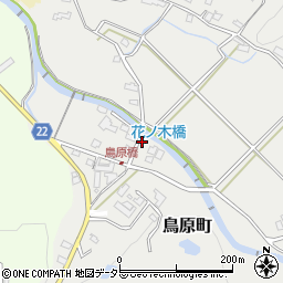 愛知県瀬戸市鳥原町119周辺の地図