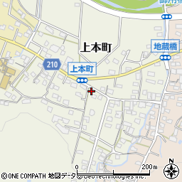 愛知県瀬戸市上本町139周辺の地図