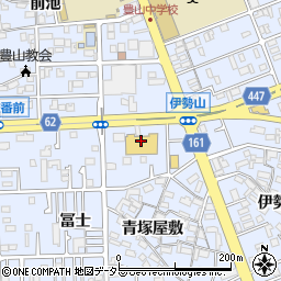 クリエイト薬局　愛知豊山店周辺の地図