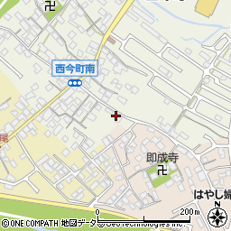 滋賀県彦根市西今町544-1周辺の地図