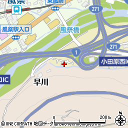 神奈川県小田原市板橋339-10周辺の地図