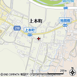 愛知県瀬戸市上本町503周辺の地図