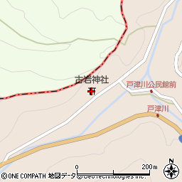 古岩神社周辺の地図