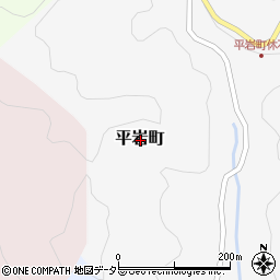 愛知県豊田市平岩町周辺の地図
