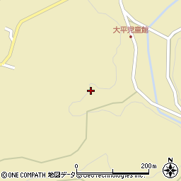 愛知県豊田市大平町平岩周辺の地図