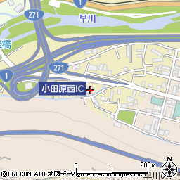 神奈川県小田原市板橋286周辺の地図