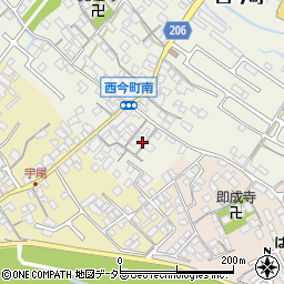 滋賀県彦根市西今町558-1周辺の地図