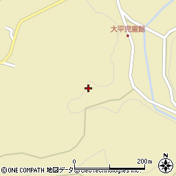愛知県豊田市大平町（平岩）周辺の地図