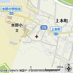 愛知県瀬戸市上本町93周辺の地図