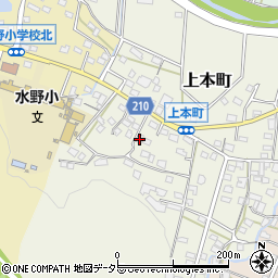 愛知県瀬戸市上本町129周辺の地図