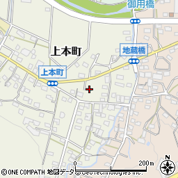 愛知県瀬戸市上本町485周辺の地図