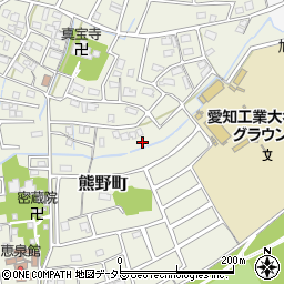 愛知県春日井市熊野町146-9周辺の地図