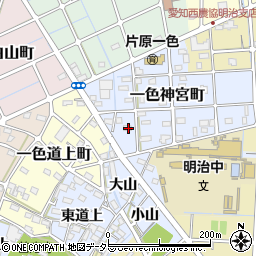 愛知県稲沢市一色神宮町19周辺の地図
