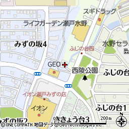 愛知県瀬戸市本郷町374周辺の地図