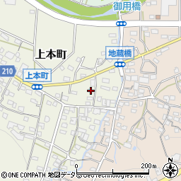 愛知県瀬戸市上本町470周辺の地図