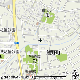 愛知県春日井市熊野町515-9周辺の地図