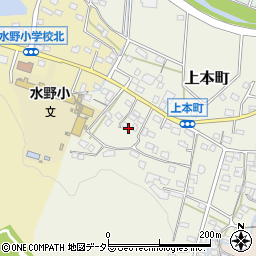 愛知県瀬戸市上本町91周辺の地図