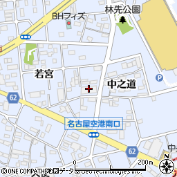 中日本航空株式会社　調査測量事業本部周辺の地図