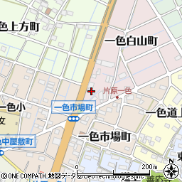 愛知県稲沢市一色白山町32周辺の地図