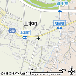 愛知県瀬戸市上本町496周辺の地図