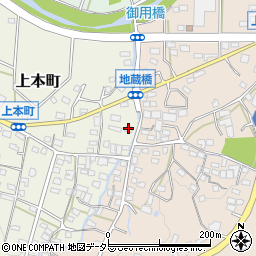 愛知県瀬戸市上本町445周辺の地図