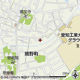 愛知県春日井市熊野町146-2周辺の地図