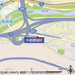 神奈川県小田原市板橋288周辺の地図