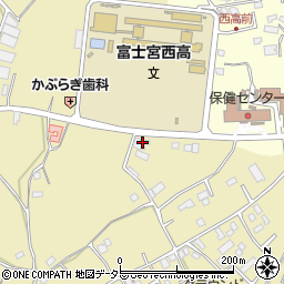 静岡県富士宮市淀師1523周辺の地図