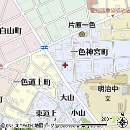 愛知県稲沢市一色神宮町20周辺の地図