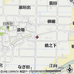 愛知県稲沢市法花寺町橋之下510周辺の地図