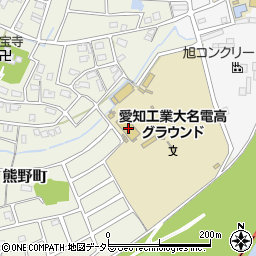 愛知県春日井市熊野町254周辺の地図