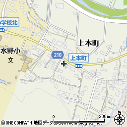 愛知県瀬戸市上本町132周辺の地図