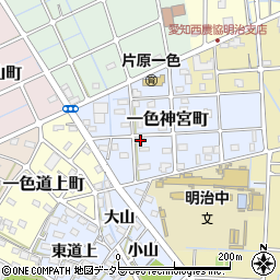 愛知県稲沢市一色神宮町46周辺の地図
