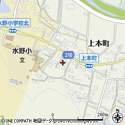 愛知県瀬戸市上本町79周辺の地図