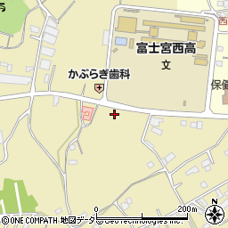 静岡県富士宮市淀師1459周辺の地図