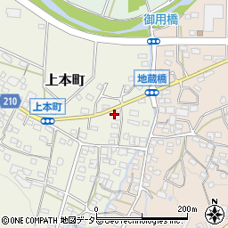 愛知県瀬戸市上本町469周辺の地図