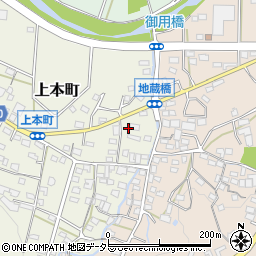 愛知県瀬戸市上本町456周辺の地図