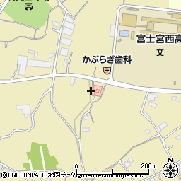 静岡県富士宮市淀師1453周辺の地図