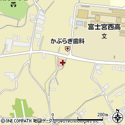 静岡県富士宮市淀師1455周辺の地図