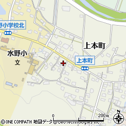 愛知県瀬戸市上本町77周辺の地図