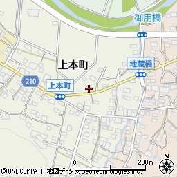 愛知県瀬戸市上本町625周辺の地図