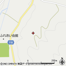 岡山県津山市阿波大高下周辺の地図
